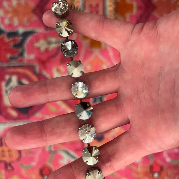 Sabika Jewelry - Sabika Grey and Silver Bracelet